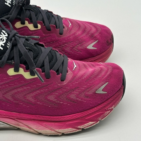 Hoka one one arahi 6 fuchsia pink Running sneakers Shoes 1123195 FFIR womens 8 - Picture 3 of 13